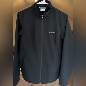 Columbia Ladies Kruser Ridge Soft Shell Jacket Black Fleece Lined